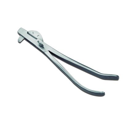 Diamond Cut Edge 14″ Bent Emasculator – Double Crush Castration Tool For Equine/Horse